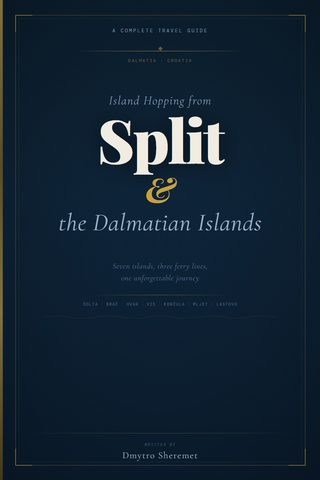 Cover of Island Hopping from Split & the Dalmatian Islands